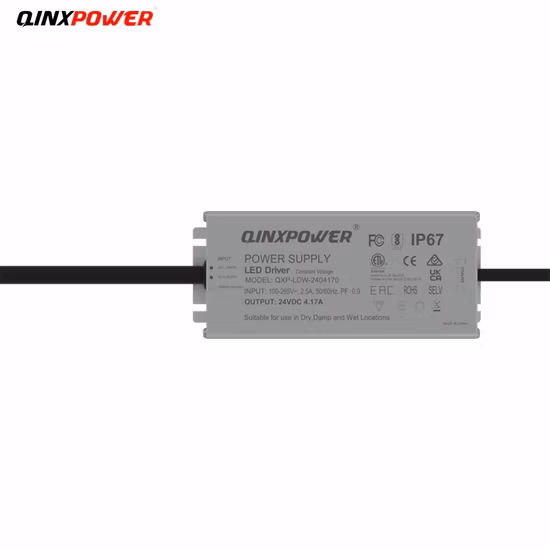 High Quality 200W 12V 24V IP67 Waterproof LED Power Driver, Constant Voltage LED Light/Lamp/Strip/Billboard Driver